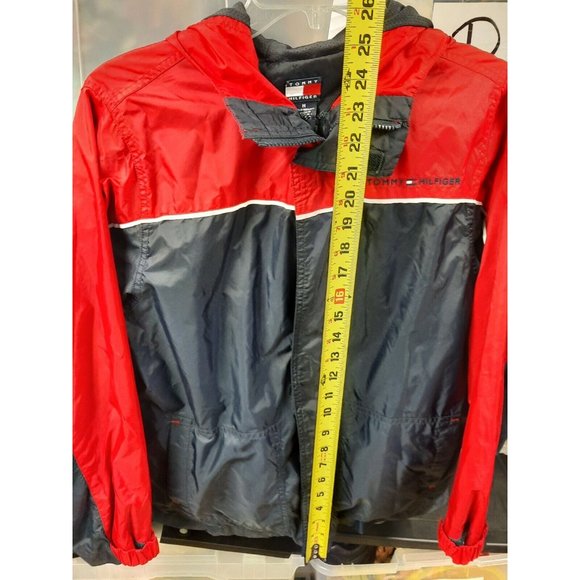 Vintage TOMMY HILFIGER Athletics Flag Spell Out Jacket/Windbreaker. Medium M - Picture 10 of 10